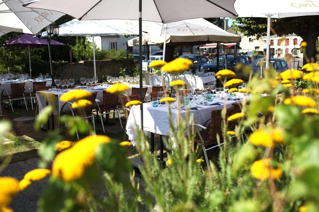 Logis Hotel Bellevue Restaurant La Pomme D'Or Coucy-le-Château-Auffrique Exterior foto